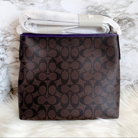 Sold🚫Coach File Crossbody In Signature Canvas - Picture 4 of 9